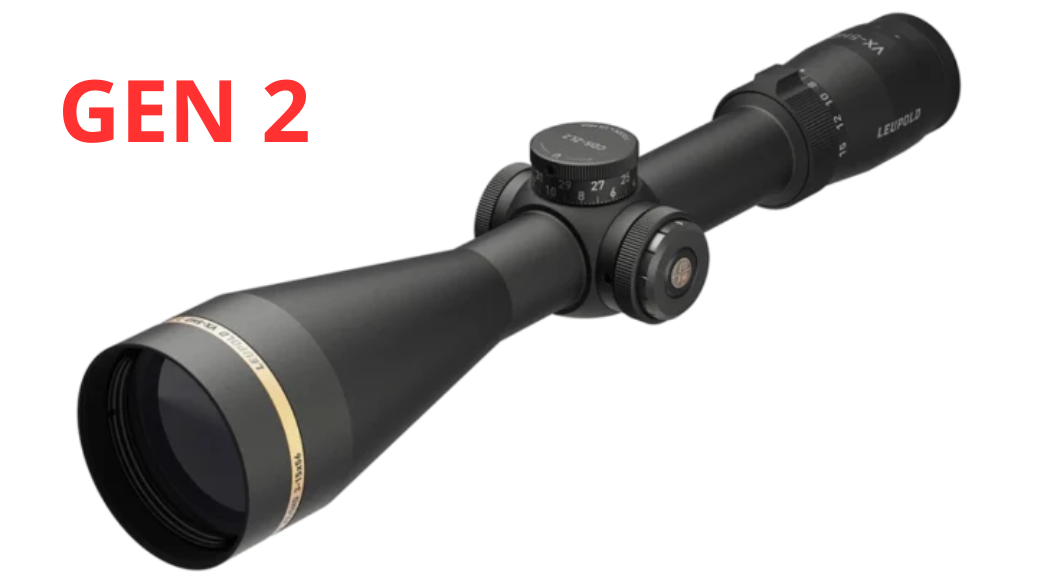Leupold VX-6HD GEN 2 4-24×52 (34mm) CDS-ZL2 SIDE FOCUS ILLUM. FIREDOT DUPLEX